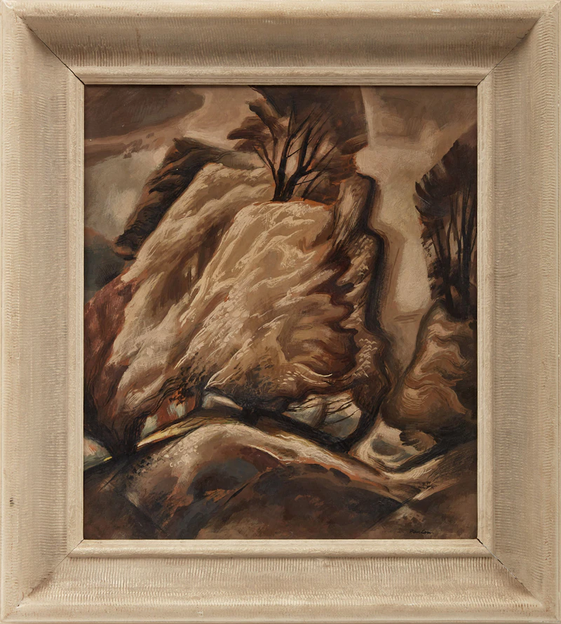 Lawrence Arthur Colley Panton, Study for the White Tree, oil on board - view 2