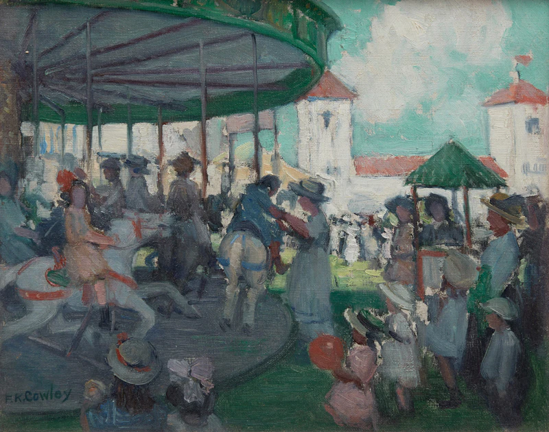 A Day at the Fair by Frederick Kitson Cowley