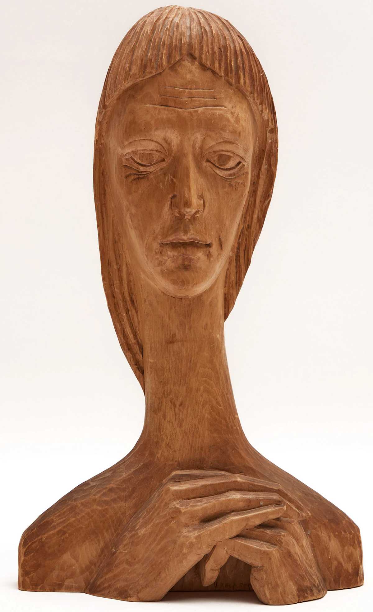 William Hodd McElcheran, Madonna, carved wood