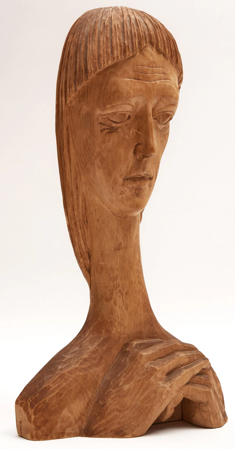 William Hodd McElcheran, Madonna, carved wood - view 2