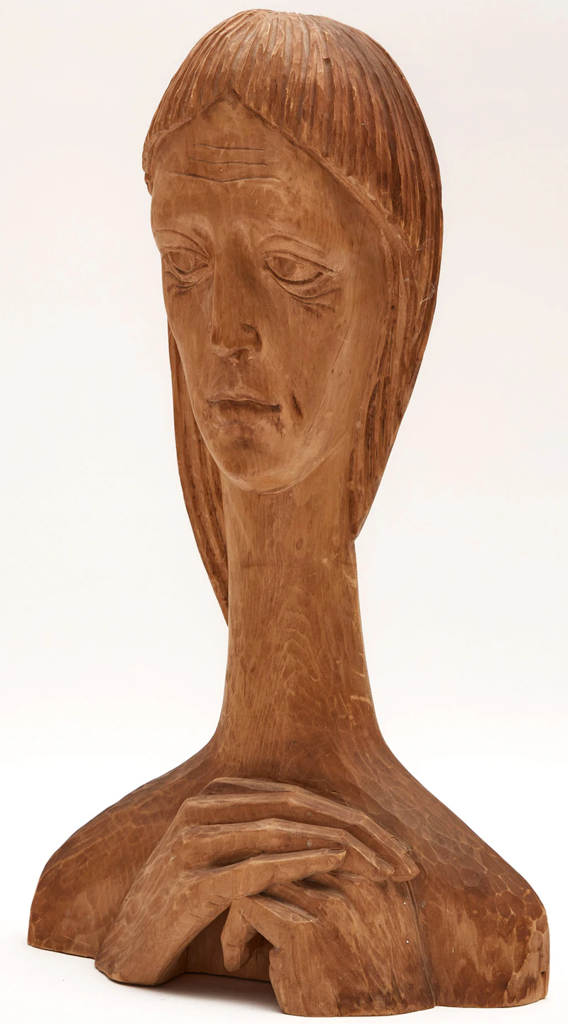 William Hodd McElcheran, Madonna, carved wood - view 3
