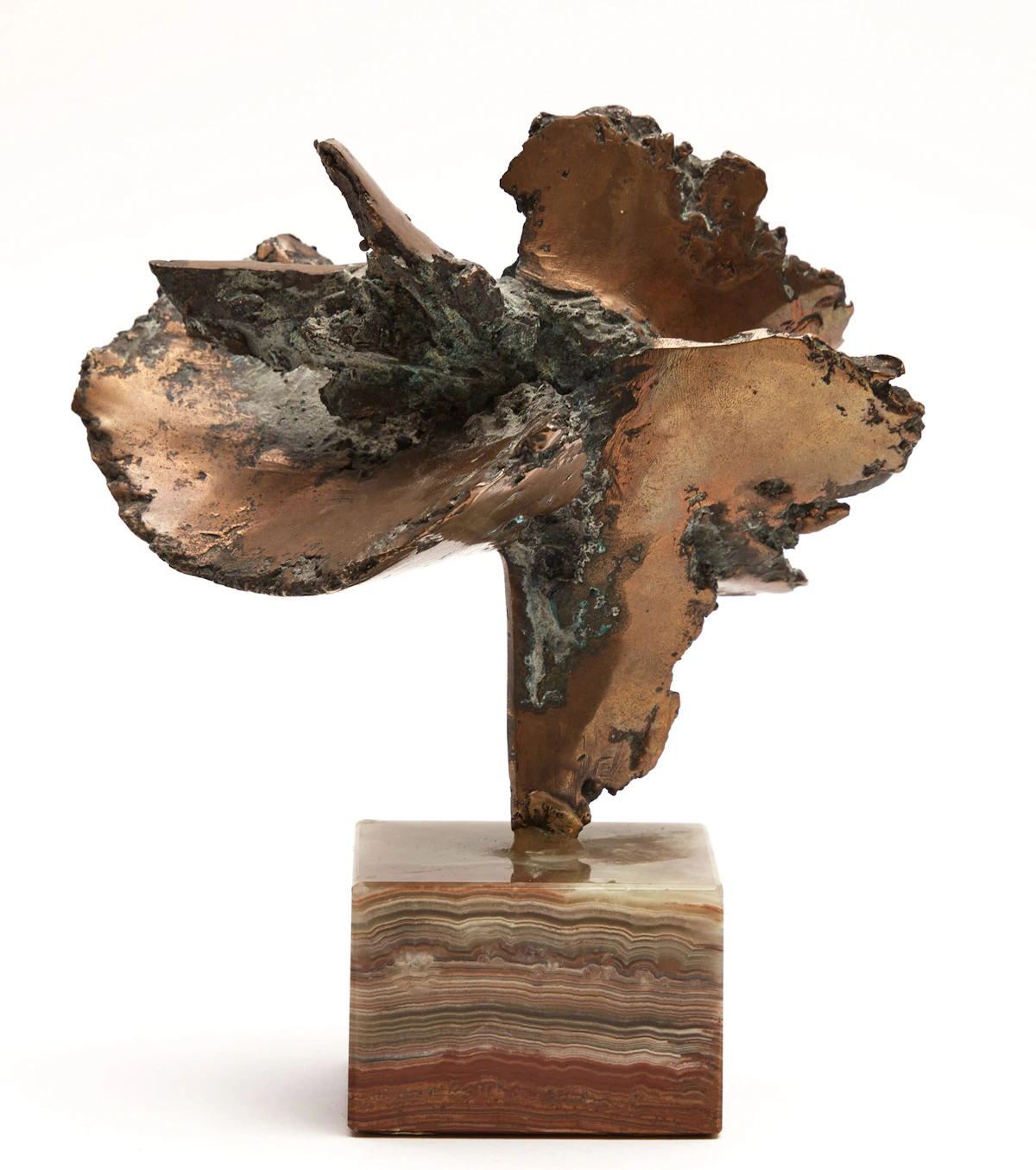 Gerald Gladstone, Untitled Abstraction, bronze