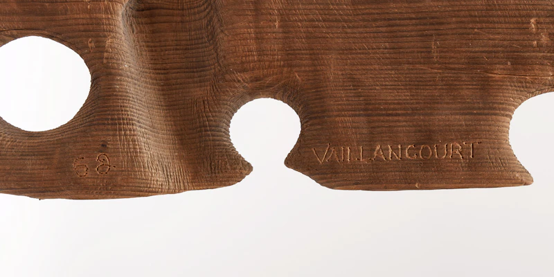 Armand Vaillancourt, Untitled, wood, 1970 - view 5