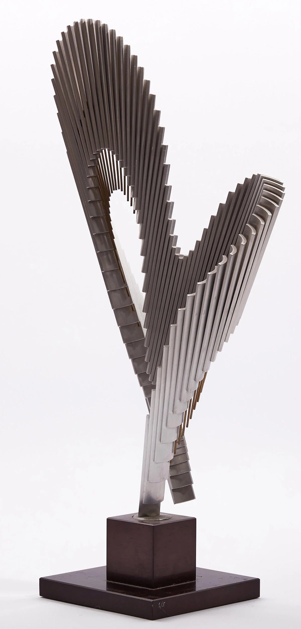 Ahmad Al-Shaikhly, Tension - The Change , aluminum and brass, 1979