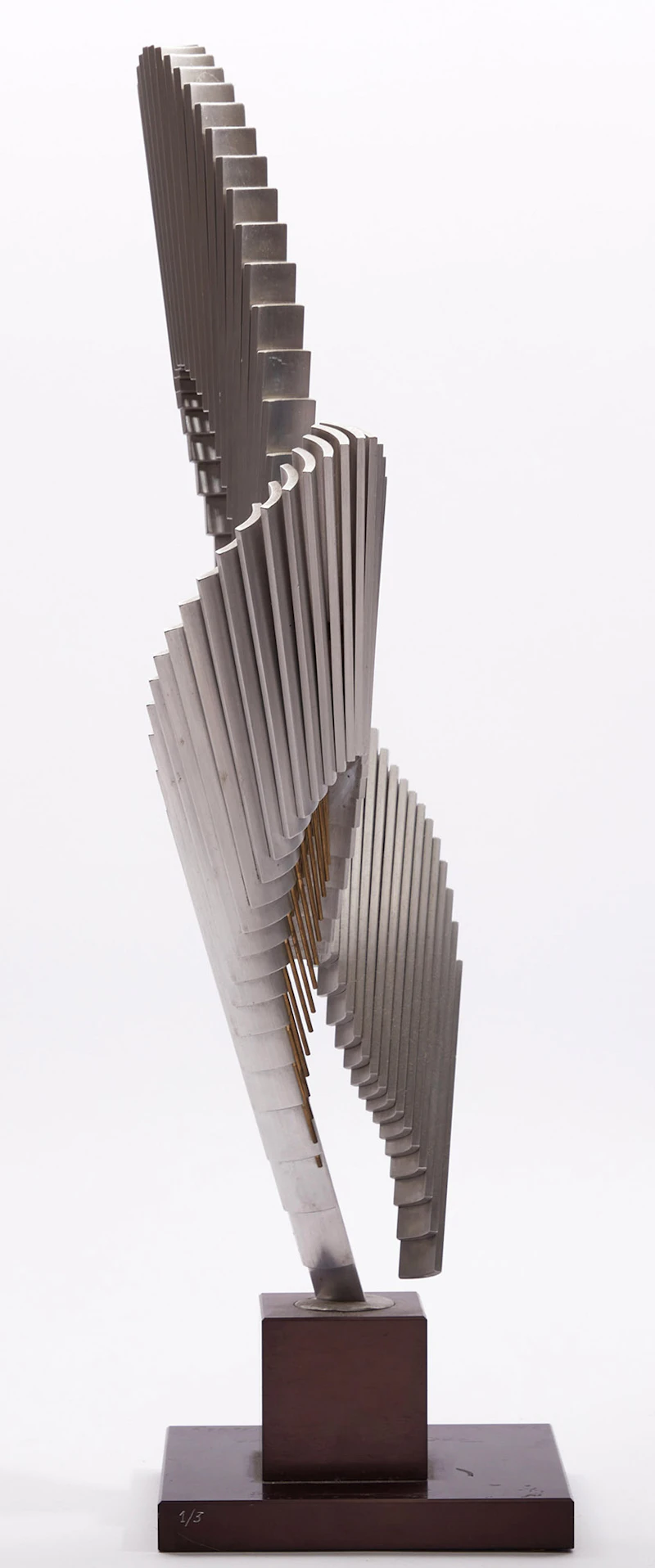 Ahmad Al-Shaikhly, Tension - The Change , aluminum and brass, 1979 - view 2