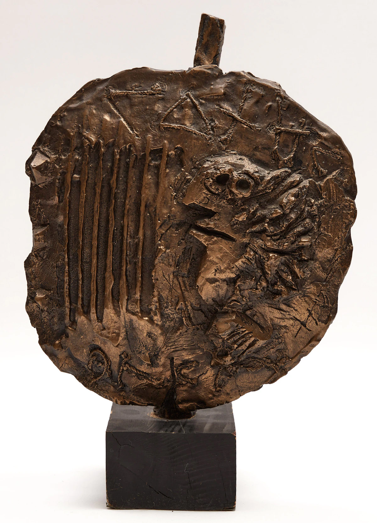 James Coignard, Untitled Abstraction , bronze and wood base