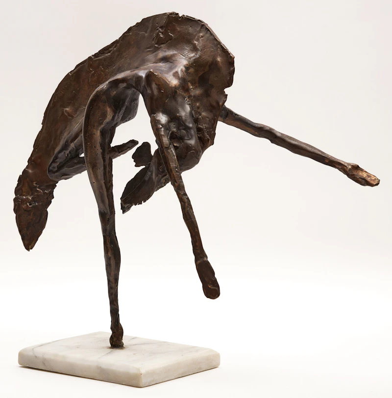 Bruce Garner, Go Go Dancer, cast bronze - view 3