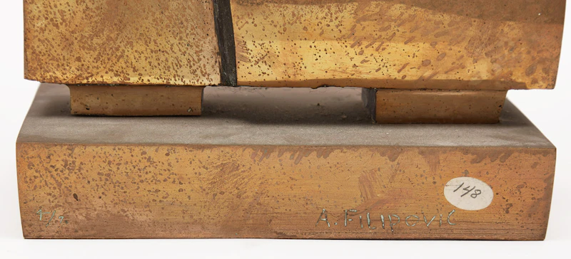 Augustin Filipovic, Untitled, bronze - view 5