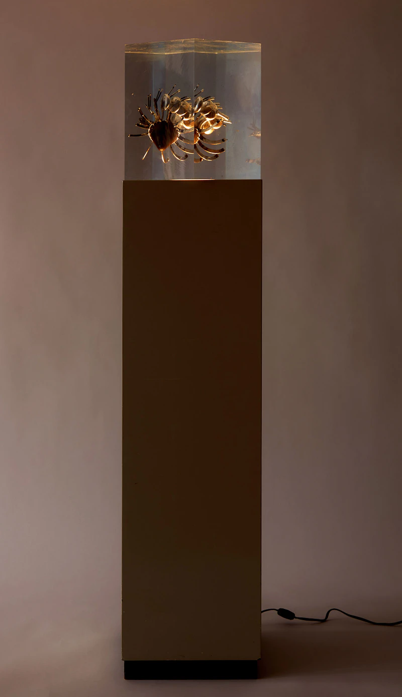 Gerald Gladstone, Spider, steel and lucite, circa 1975 - view 5