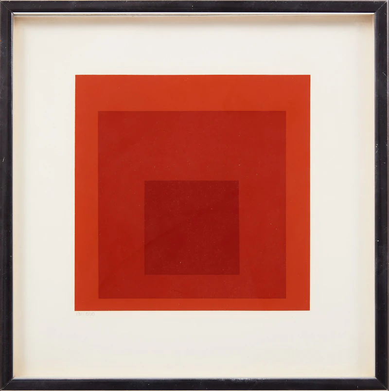 Josef Albers (After), Untitled, colour screenprint - view 2