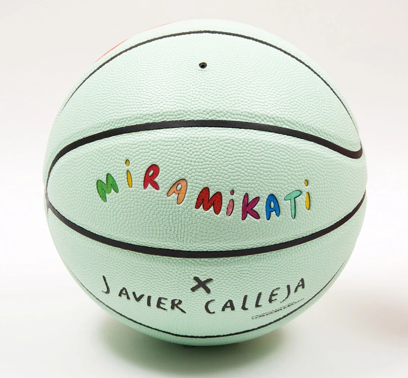Javier Calleja and Mira Mikati, Suite of Three Limited Edition Printed Basketballs , acrylic printed on basketball, 2023 - view 4