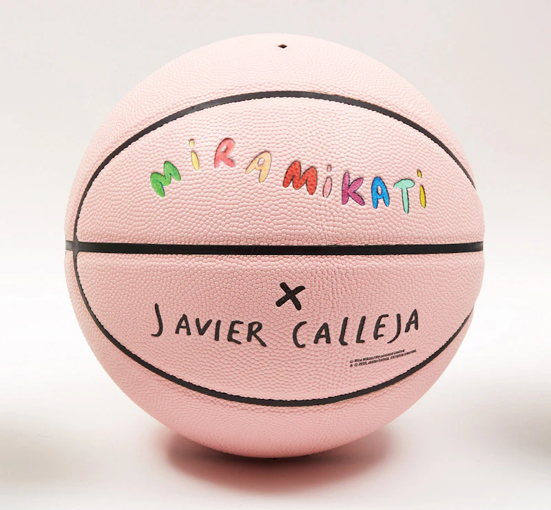 Javier Calleja and Mira Mikati, Suite of Three Limited Edition Printed Basketballs , acrylic printed on basketball, 2023 - view 6