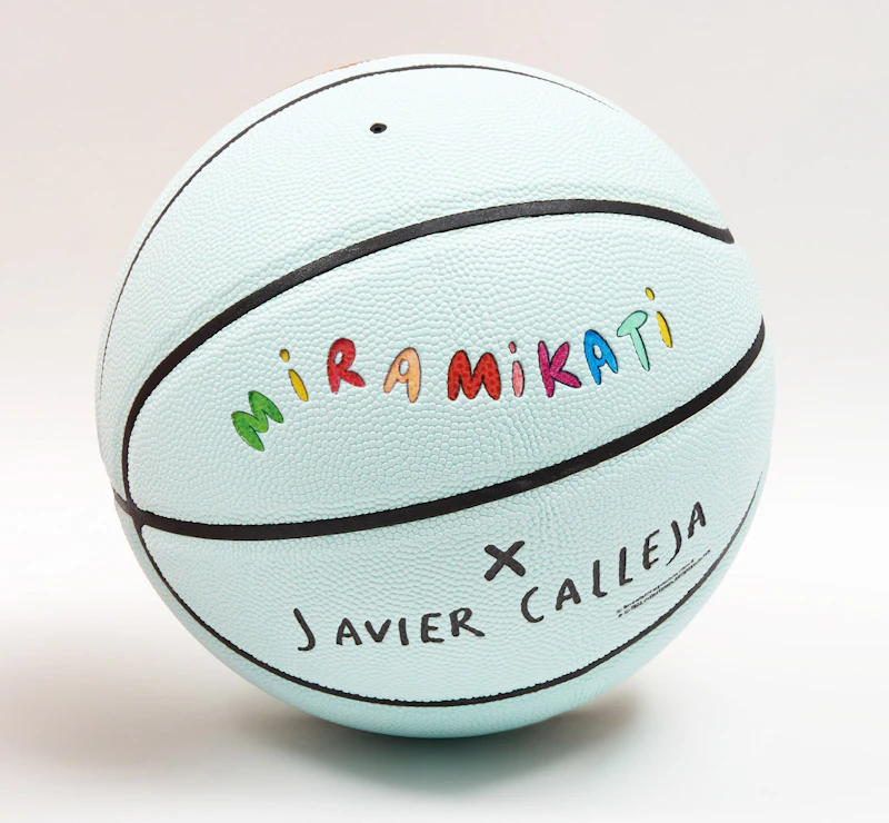 Javier Calleja and Mira Mikati, Suite of Three Limited Edition Printed Basketballs , acrylic printed on basketball, 2023 - view 8