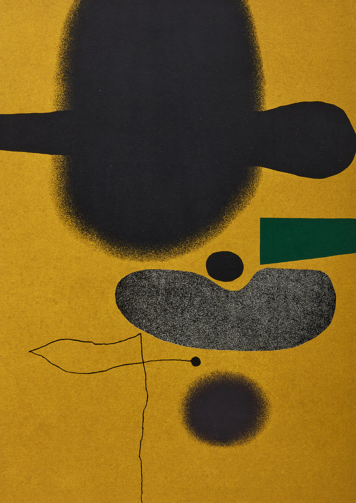 Victor Pasmore, Points of Contact No. 21 (Bowness & Lambertini 36), etching and aquatint, 1974