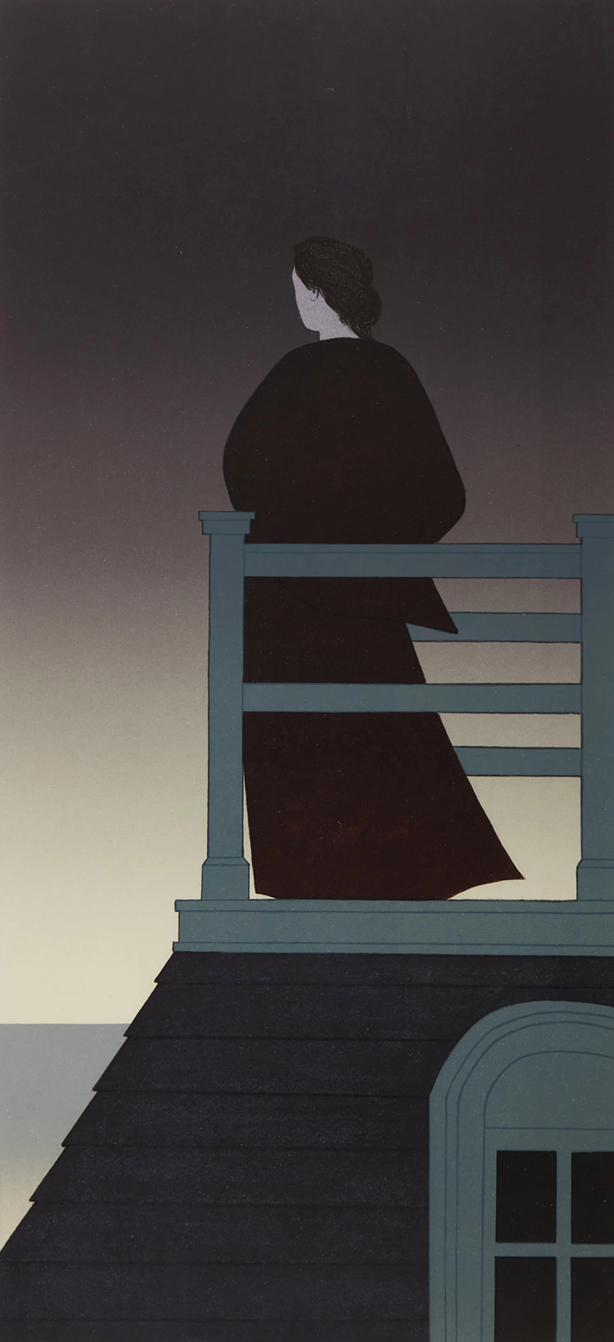 Will Barnet, Dawn, colour lithograph