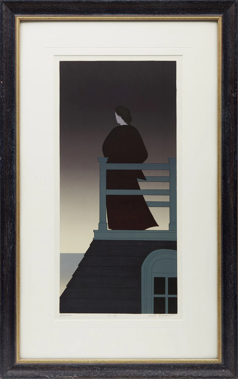Will Barnet, Dawn, colour lithograph - view 2