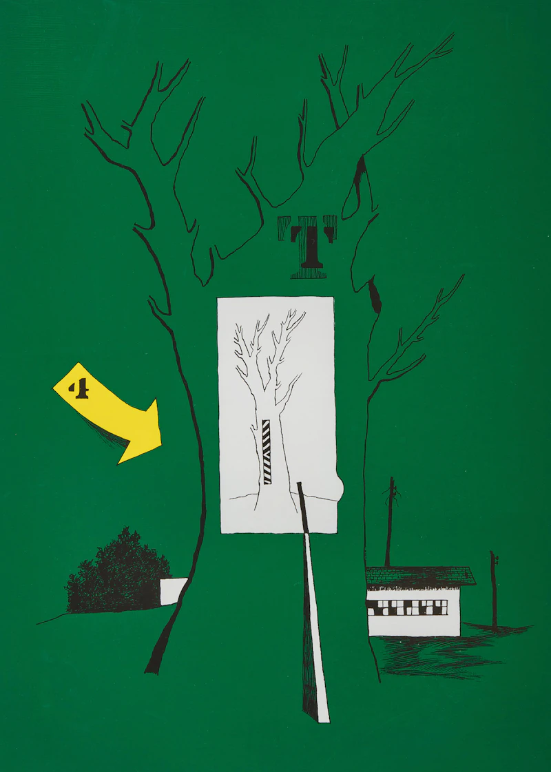 Karl Eugene Fortess, Act 5 and Tree, two colour lithographs - view 4