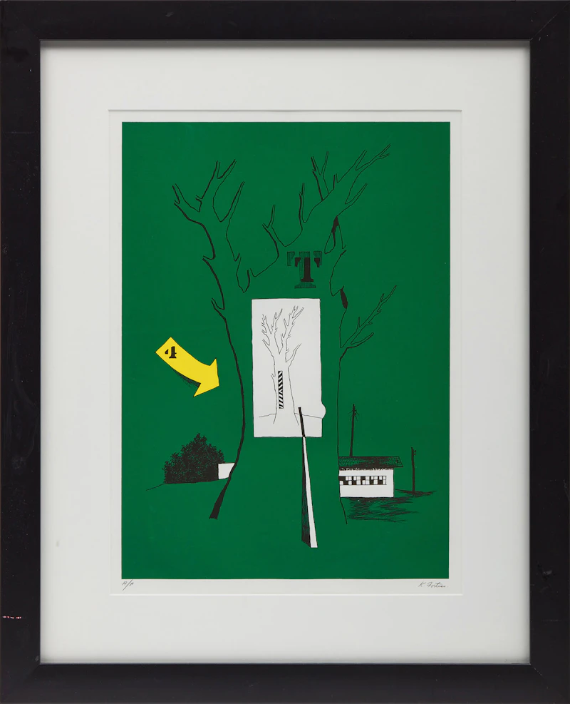 Karl Eugene Fortess, Act 5 and Tree, two colour lithographs - view 5