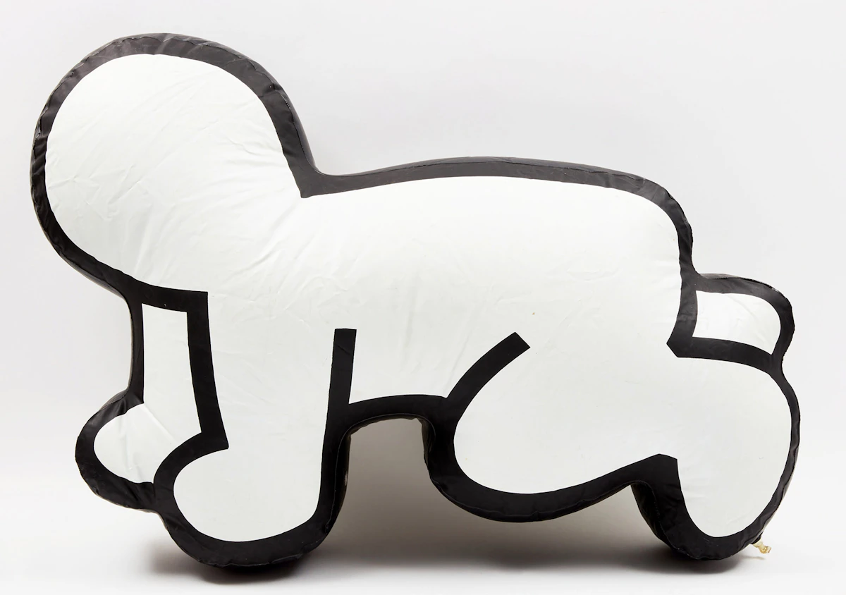 Keith Haring, Inflatable Baby, coloured vinyl, 1985