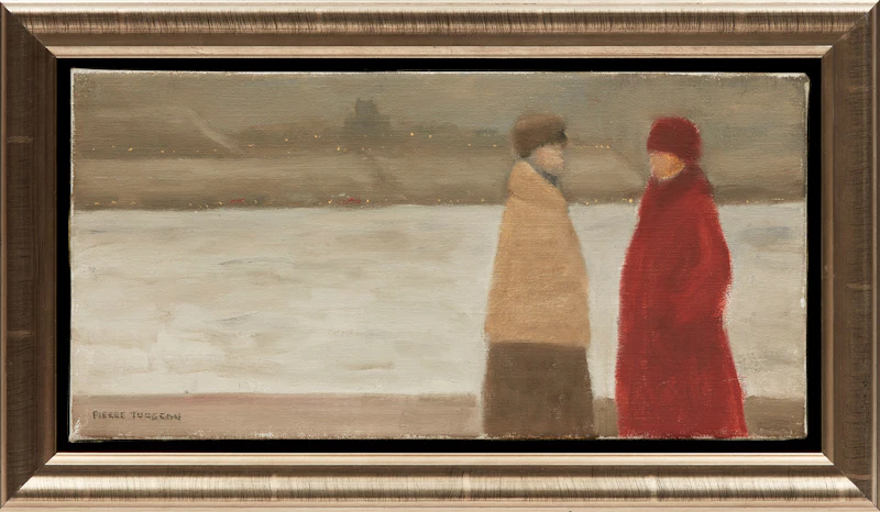 Pierre  Turgeon, Rencontre, oil on canvas, 2004 - view 2