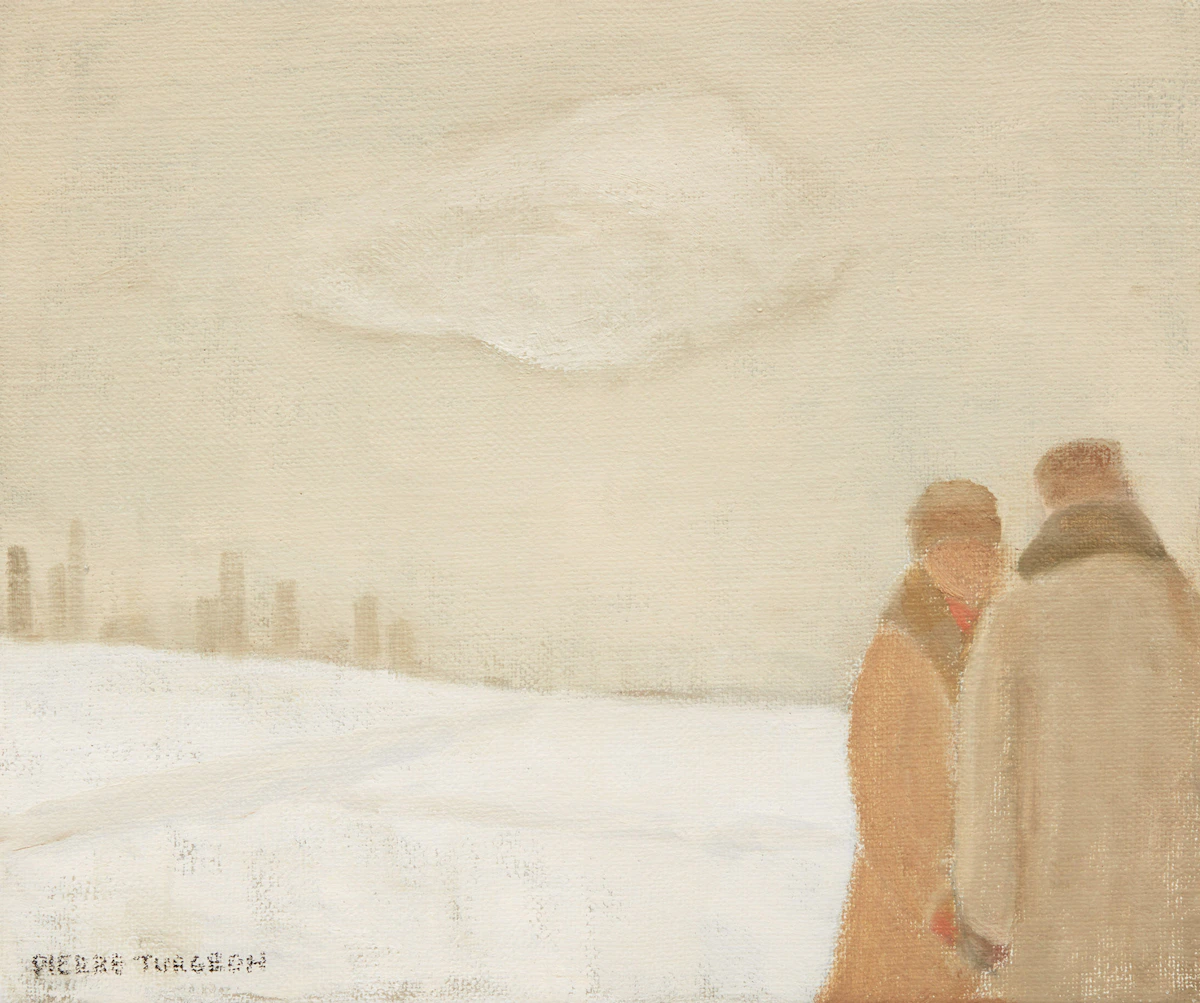 Pierre  Turgeon, La Rencontre, oil on canvas