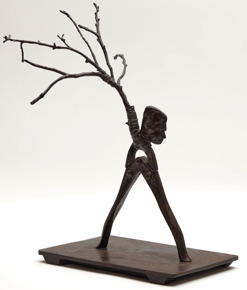 William Kentridge, from Procession (26), bronze
