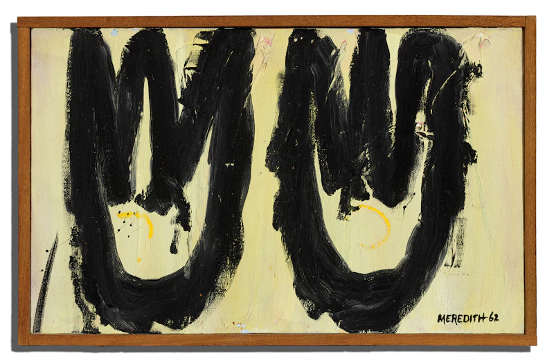 John Meredith, Untitled (Study for Bengal 1) , oil on canvas, 1962 - view 2