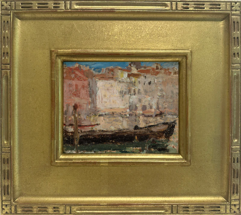 James Wilson Morrice, Study for Golden Venice, circa 1901-1902, oil on board, circa 1901 - view 2