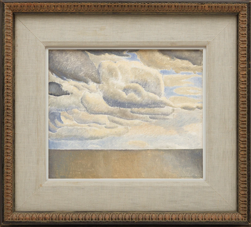 Lionel LeMoine FitzGerald, Manitoba Landscape, oil on board, 1929 - view 2