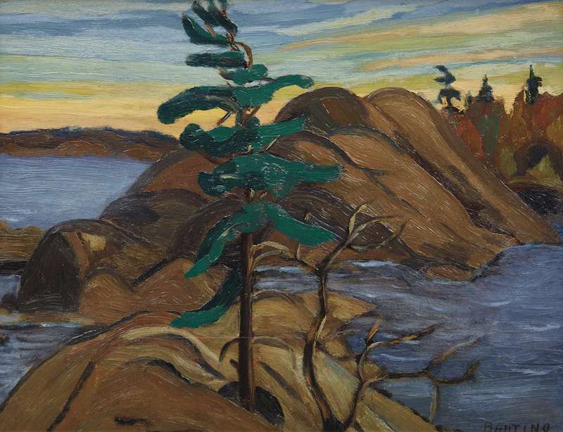 Frederick Grant Banting, Georgian Bay , oil on board