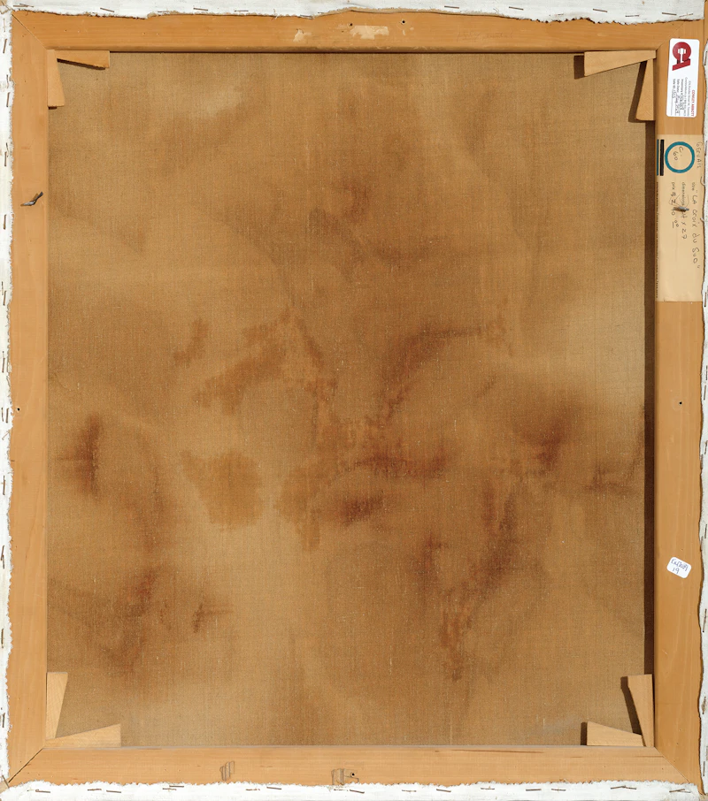 Lise Gervais, La croix du sud, oil on canvas, 1962 - view 2