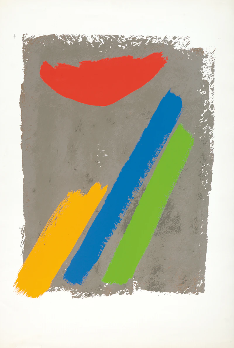 Jack Hamilton Bush, Low Sun, colour silkscreen - view 2