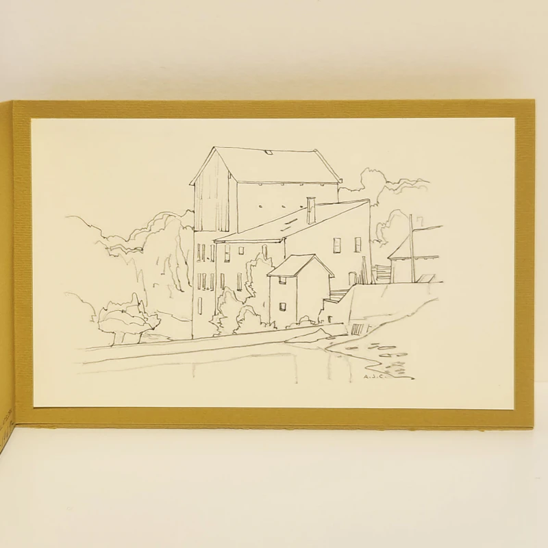 Three Christmas Cards by Alfred Joseph Casson