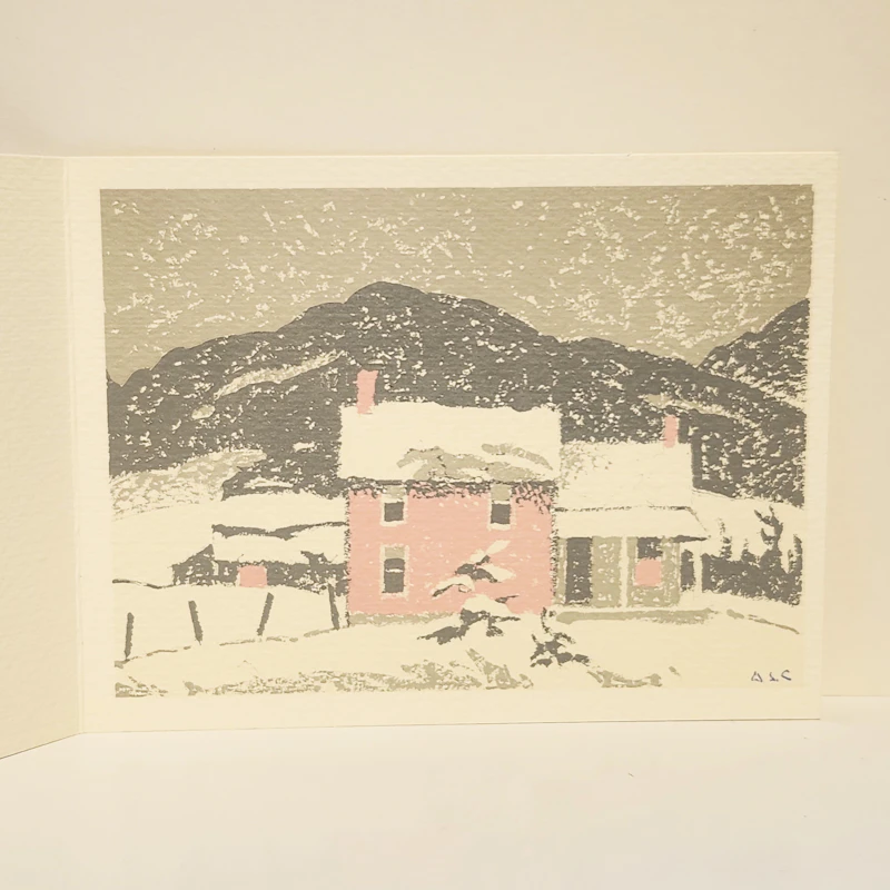 Three Christmas Cards by Alfred Joseph Casson