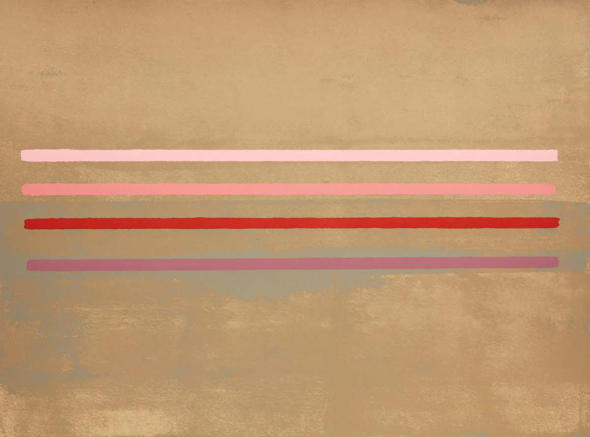 William Perehudoff, La Plonge #10, colour lithograph