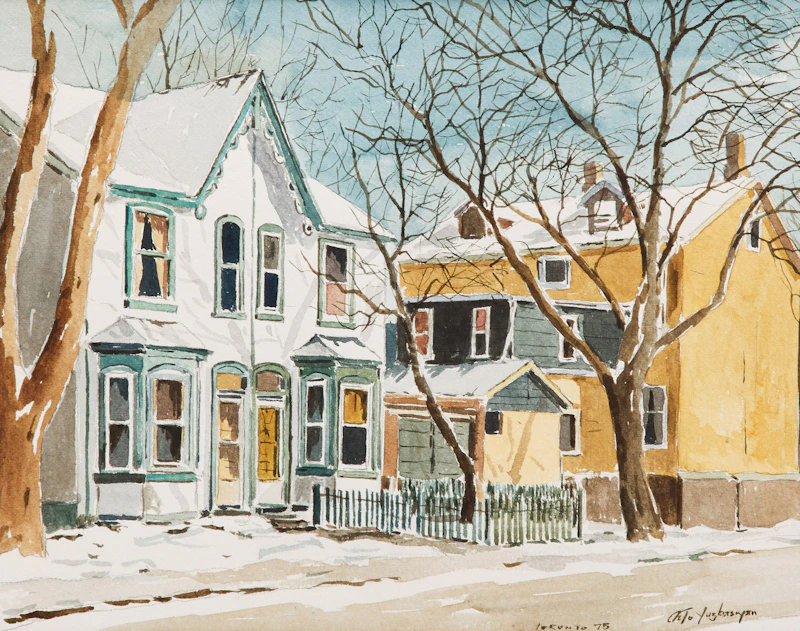 Toronto in Winter by Arto Yuzbasiyan