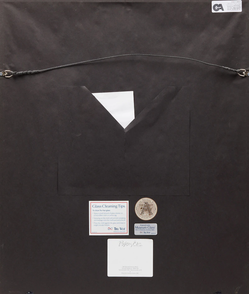 Otto Donald Rogers, Abstract Composition, mixed media on paper, 2005 - view 3