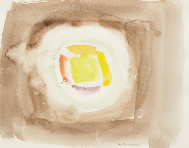 William Perehudoff, Untitled Abstract, watercolour - view 1