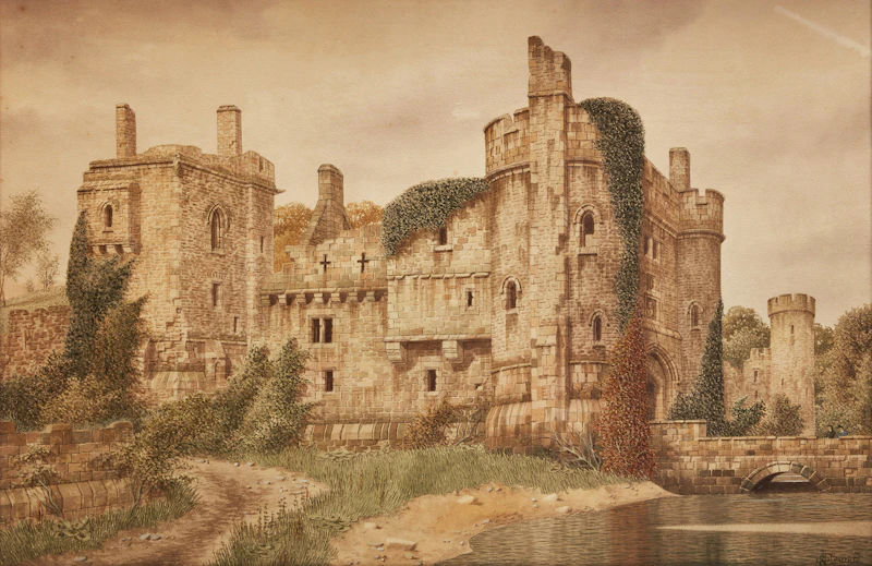 English Castle by James Lawson Stewart