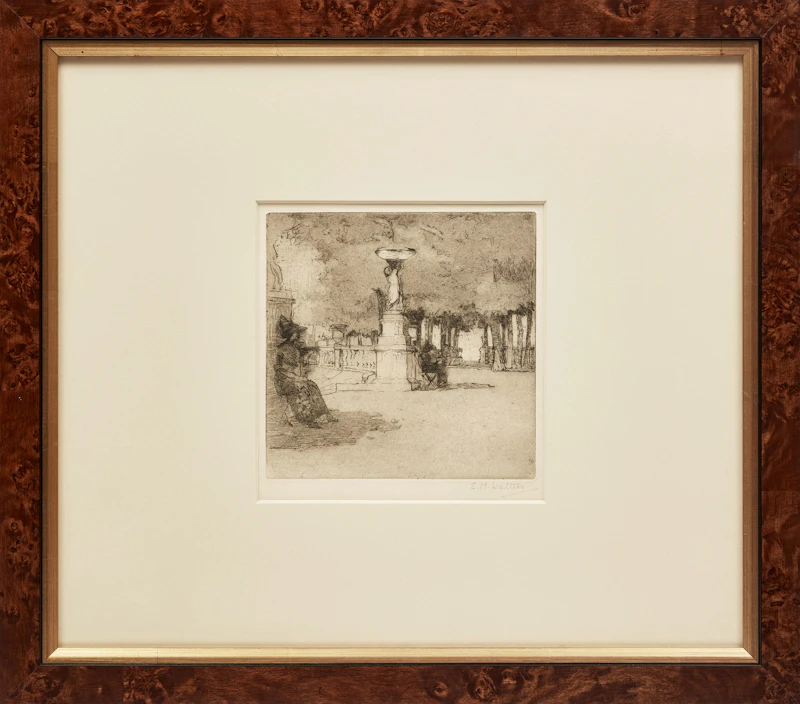 Edith M. Carter Walters, Three Etchings, three etchings - view 2