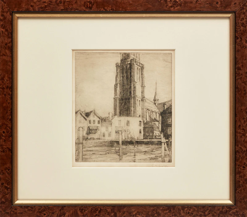 Edith M. Carter Walters, Three Etchings, three etchings - view 8