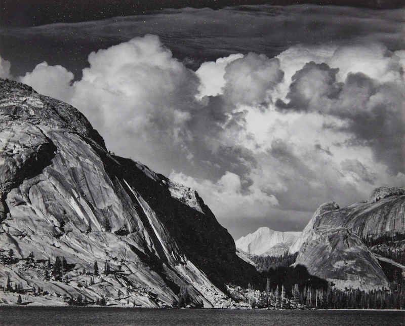 Tenaya Lake, Mount Conness, Yosemite National Park by Ansel Easton Adams