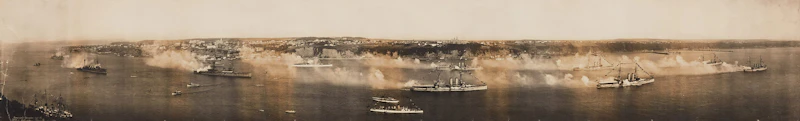 Tercentenary of Quebec City by 19th Century Canadian School