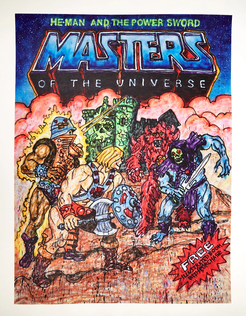 MADSAKI, Masters of the Universe Power Sword, giclée print on archival, 2022 - view 2