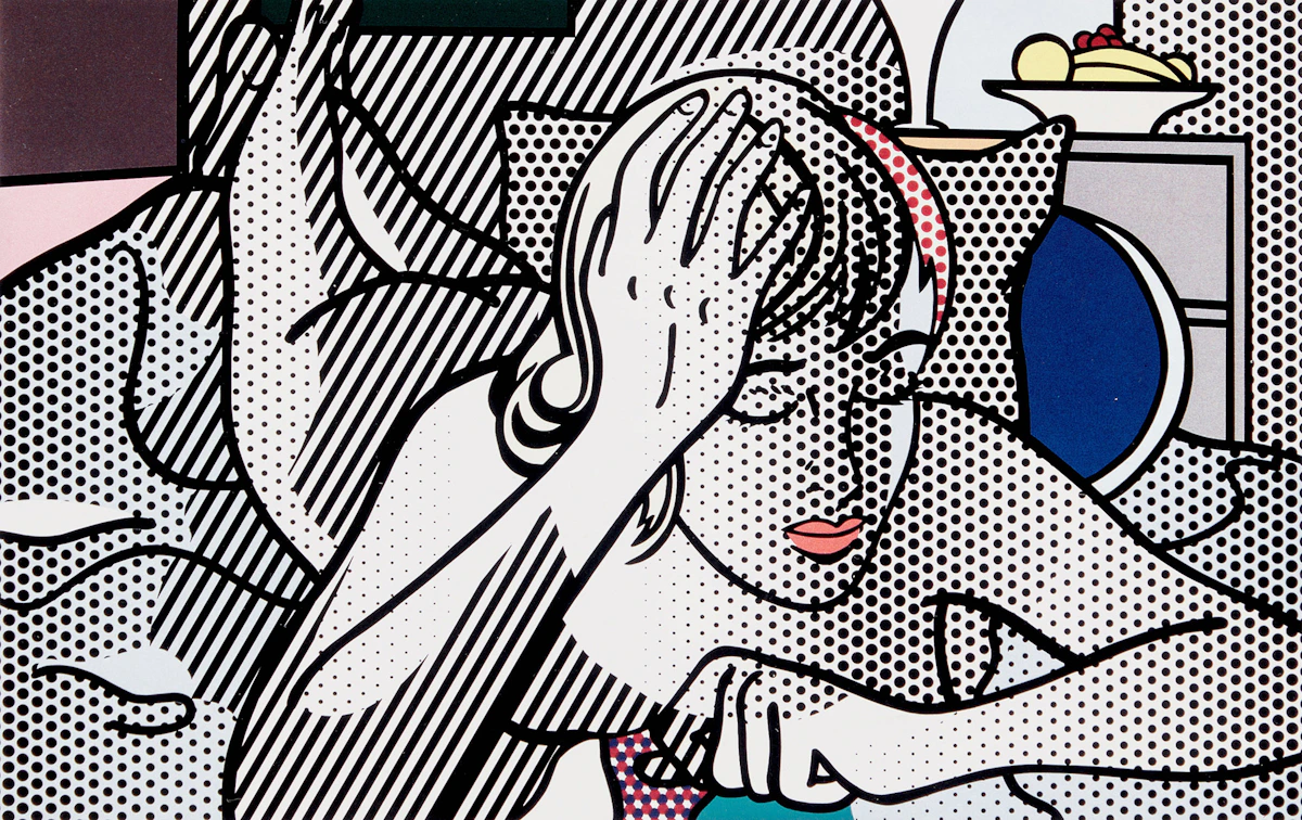 Roy Lichtenstein, From the Nudes Series, six colour relief prints, 1994