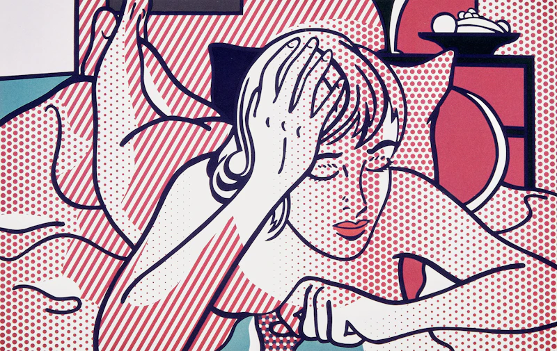 Roy Lichtenstein, From the Nudes Series, six colour relief prints, 1994 - view 7