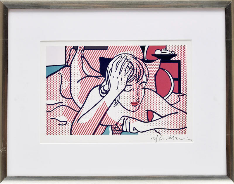 Roy Lichtenstein, From the Nudes Series, six colour relief prints, 1994 - view 8