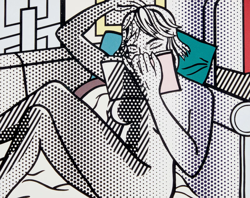 Roy Lichtenstein, From the Nudes Series, six colour relief prints, 1994 - view 13