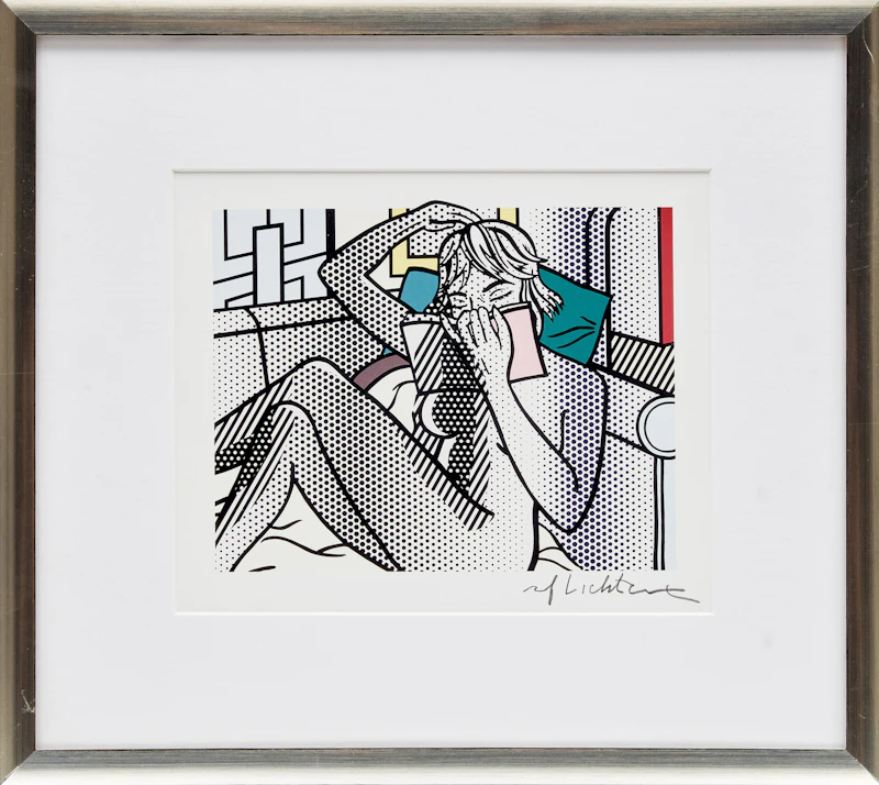 Roy Lichtenstein, From the Nudes Series, six colour relief prints, 1994 - view 14