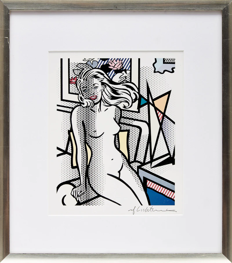 Roy Lichtenstein, From the Nudes Series, six colour relief prints, 1994 - view 17